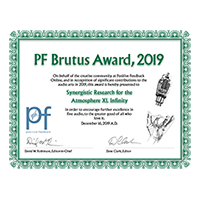 PF Brutus Award 2019 SR Atosphere XL Infinity v2