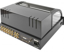 gal4 ProLogue Premium Preamplifier black rear side with cover LR JPG