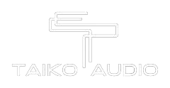 taiko audio logo neg
