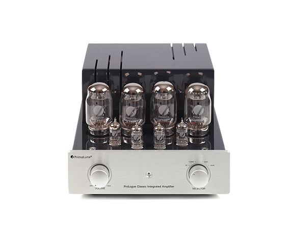 577x470 PrimaLuna Classic Integrated Amplifier zilver